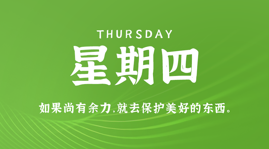03月06日，星期四，在这里每天60秒读懂世界！