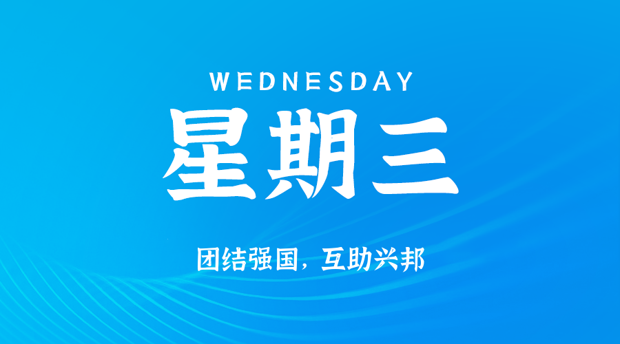 06月04日，星期三，在这里每天60秒读懂世界！