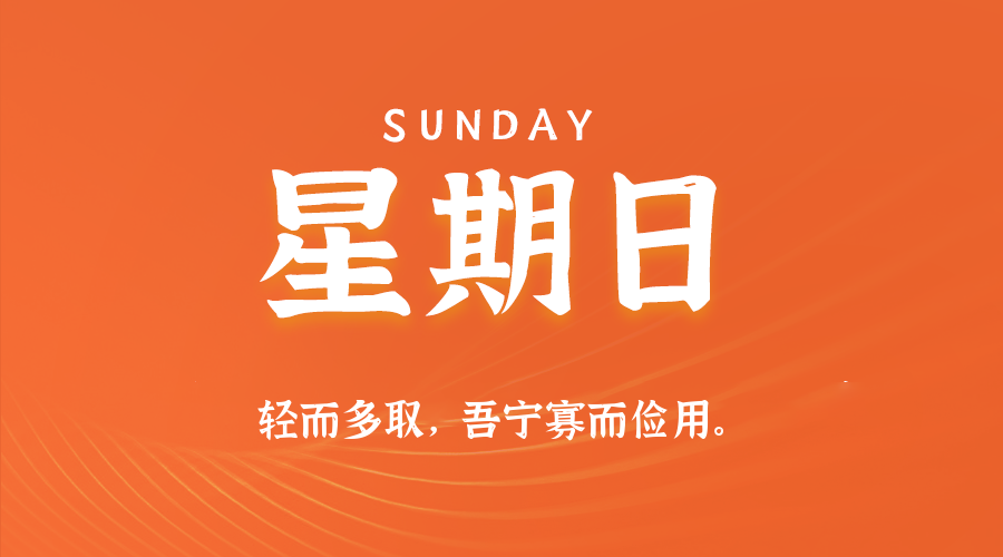 06月29日，星期日，在这里每天60秒读懂世界！