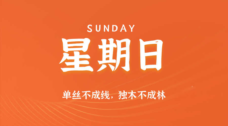 07月06日，星期日，在这里每天60秒读懂世界！