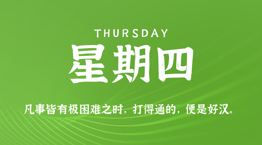 11月13日，星期四，在这里每天60秒读懂世界！